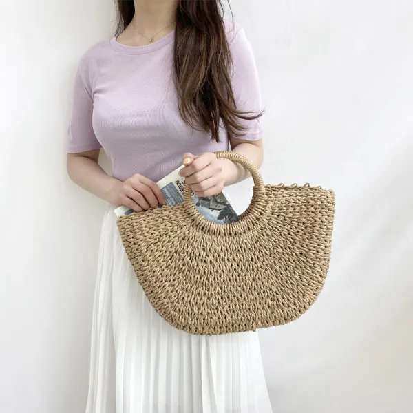 고앤비 라탄 토트백 BG453