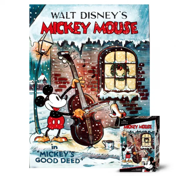 미키마우스 직소퍼즐 미키의 겨울 D A05 017 500피스 혼합색상