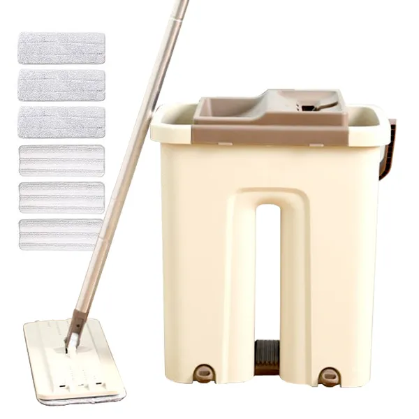 해피맘 파워슬림 클리너 + 극세사걸레 3p + 분섬사걸레 3p 1세트