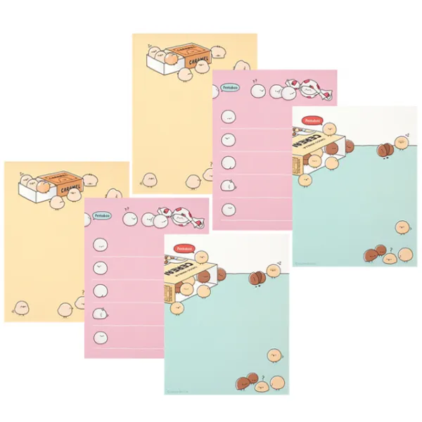 쓰임앤끌림 몽알몽알 떡메모지 3종 X 2p 세트 01옐로우 02핑크 03민트 1세트