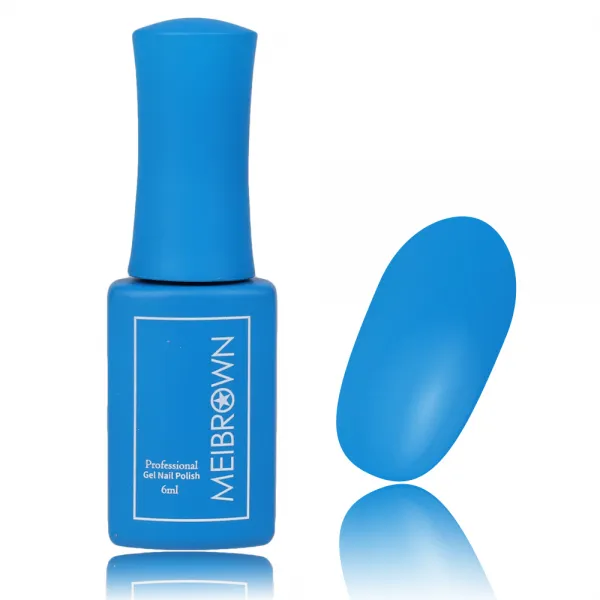 메이브라운 컬러 젤 6ml, M38 여름네일 블루, 1개
