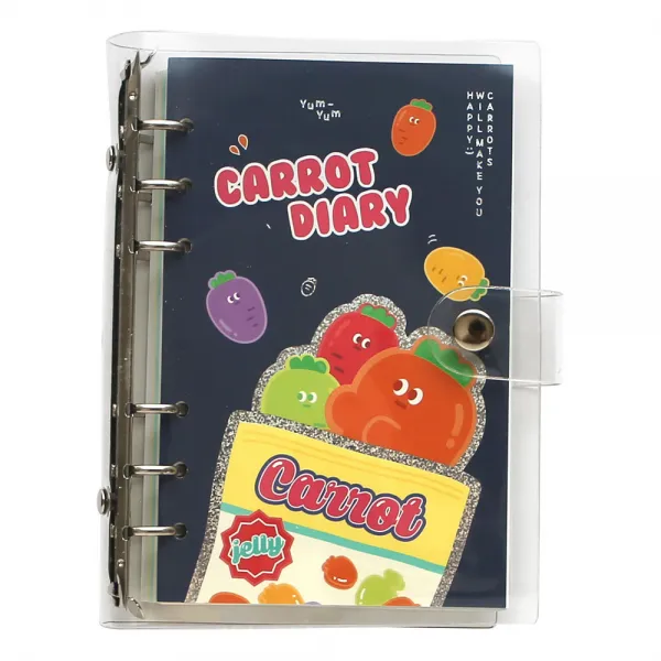 핑크풋 당근 육공 다이어리 10000 Ver 2 만년형 네이비