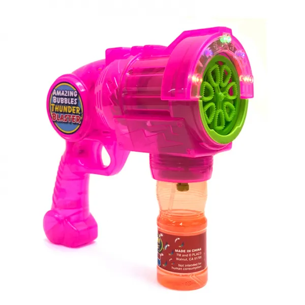 익스트림 Led 자동 버블건 핑크