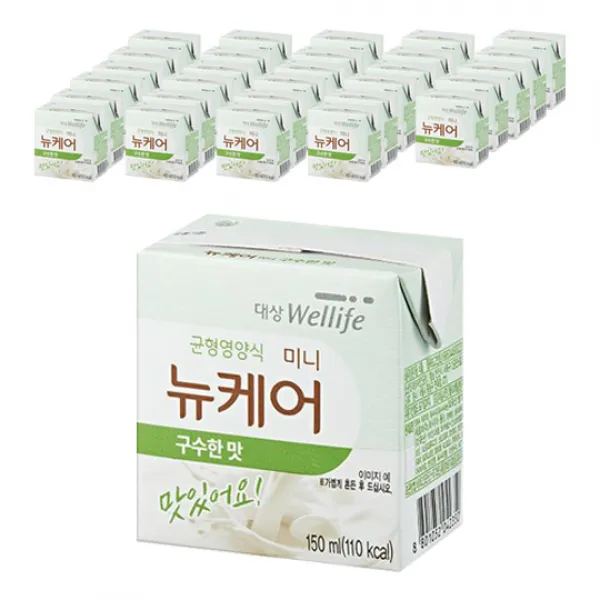대상웰라이프 뉴케어 미니 균형영양식 구수한맛, 150ml, 30개