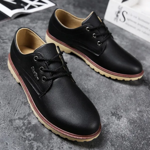 제이에이치컴퍼니 남성용 모던 맨 로우 탑 슈즈