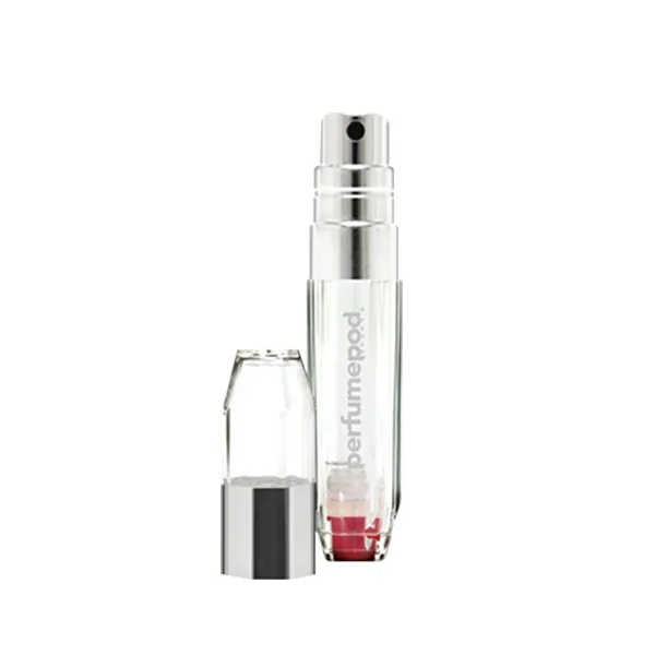트라발로 퓨어 퍼퓸팟 향수 공병 5ml, 실버, 1개