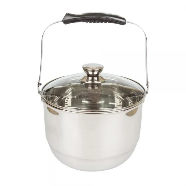 이플 찜들통 + 찜판 세트, 24cm, 혼합색상