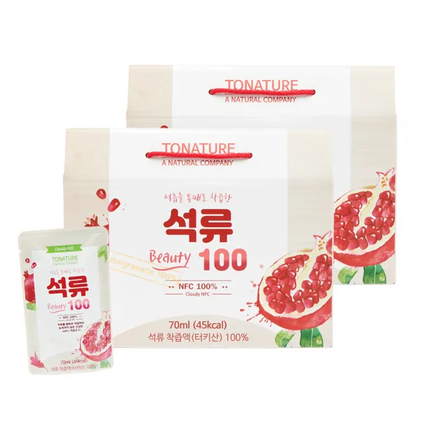투네이쳐 착즙 NFC 100% 석류즙, 70ml, 42개