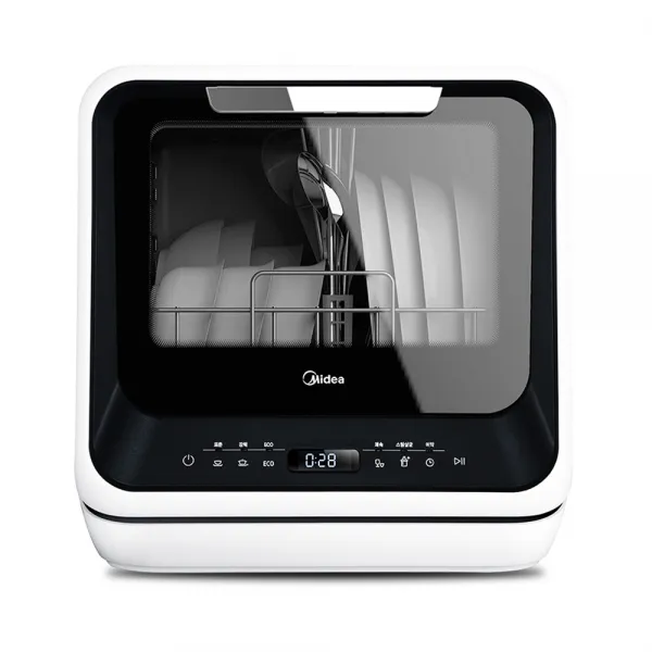미디어 전기 식기세척기 HDW-302B 2~3인용 블랙