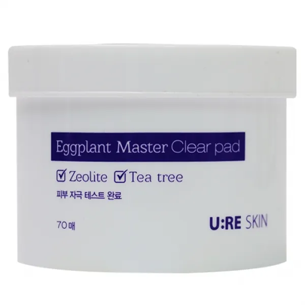 유리스킨 에그 플랜트 마스터 각질 필링 클리어 패드70p 135ml 1개