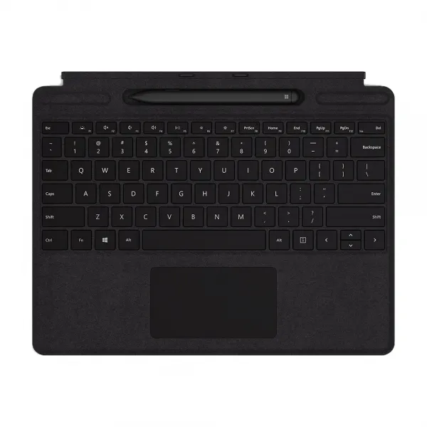 마이크로소프트 서피스 프로X 태블릿PC 전용 타입커버 + 슬림펜 번들, 단일상품, 블랙