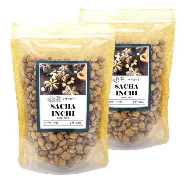 견과공장 볶음 사차인치, 500g, 2개
