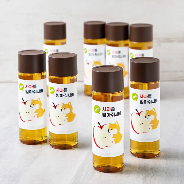 시로의 사과를 받아줘 시바, 330ml, 8병