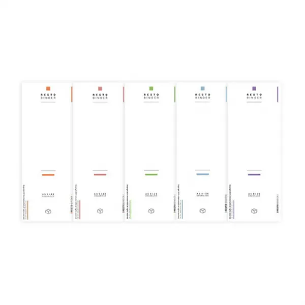 플랜커스 세네카 A5 PP바인더 반투명 20공, 랜덤발송(속지), 5개