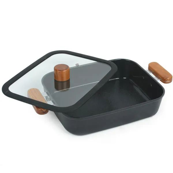 오슬로 인덕션 냄비 직사각전골 21 X 27 Cm 혼합색상