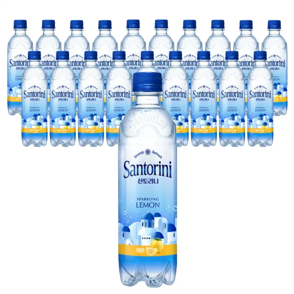 산토리니 탄산음료 레몬 500ml 20개