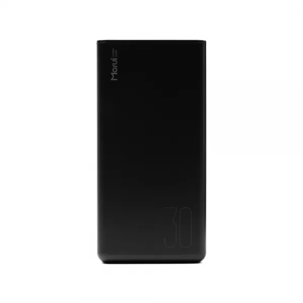 모루이 보조배터리 30000mah + USB 충전케이블 USB단자, PL30, 블랙
