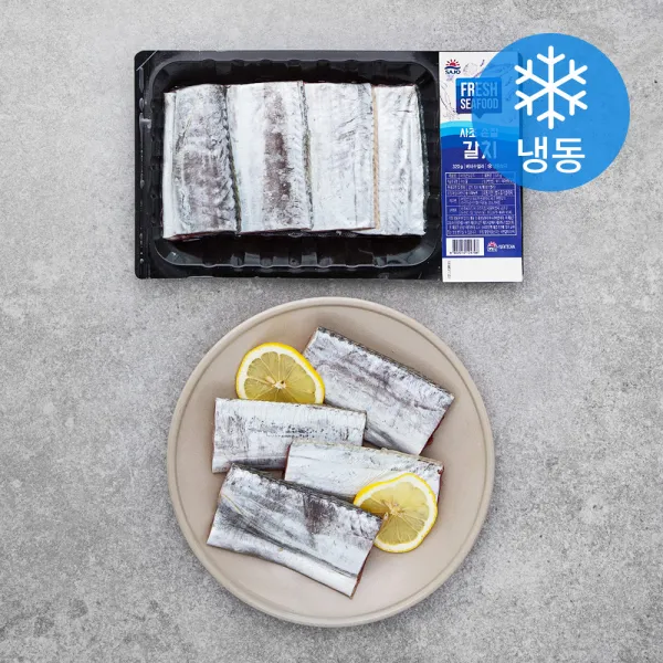 사조씨푸드 손질 갈치 (냉동), 320g, 1팩
