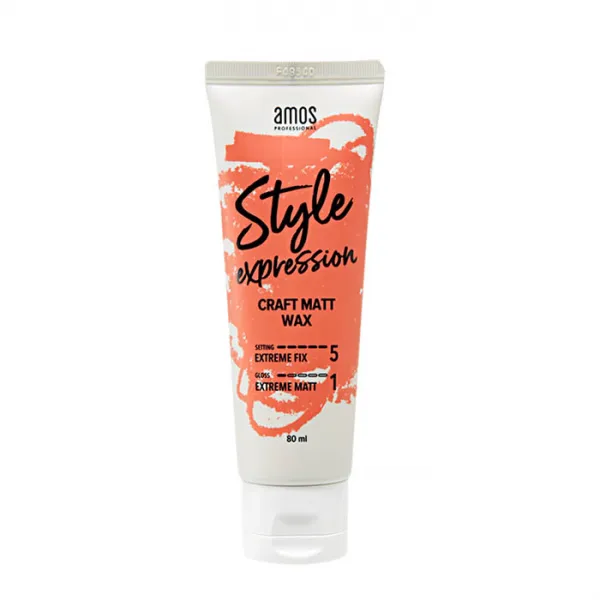 아모스 스타일익스프레션 크래프트 매트 왁스, 80ml, 1개