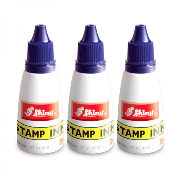 샤이니 불변잉크 3p 청보라색 28ml