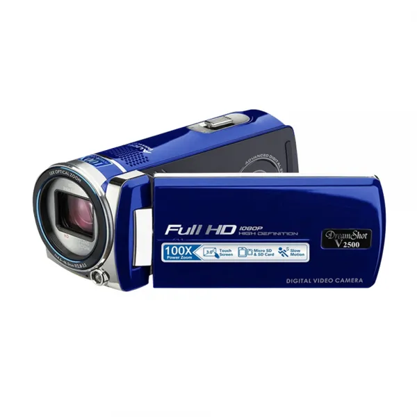 디지털 스마트 캠코더 V2500 랜덤발송 + SD메모리 32GB + 휴대용가방 + 리튬충전지 + 카드리더기, V2500