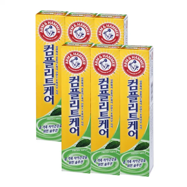 암앤해머 컴플리트케어 치약 6개 178g