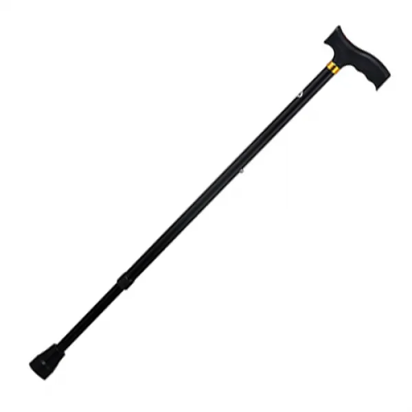 휴스퍼트 미끄럼방지 지팡이 SA060, 블랙, 1개