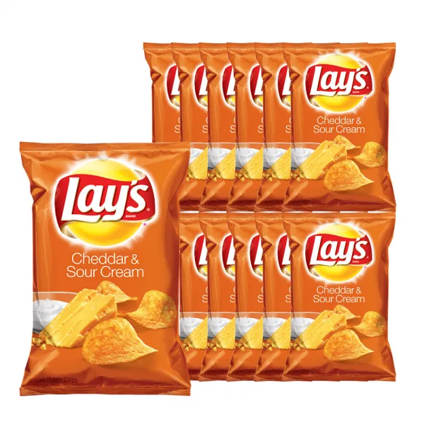 레이즈 체다 앤 사워크림 감자칩 184.2g 12개