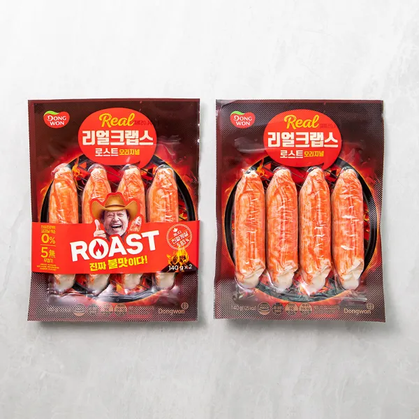 동원 리얼크랩스 로스트 오리지널 140g 2개