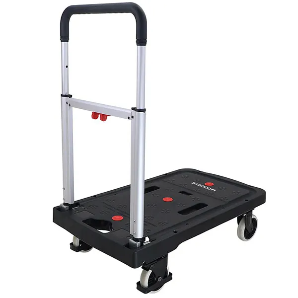 시스룸 시프트 핸드트럭 카트 플랫폼 브레이크형 Sr St 1983 Ac 1개