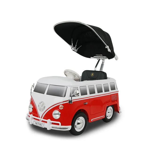 파파야나인 VW 마이크로 버스 푸쉬카 + 차양막, 레드