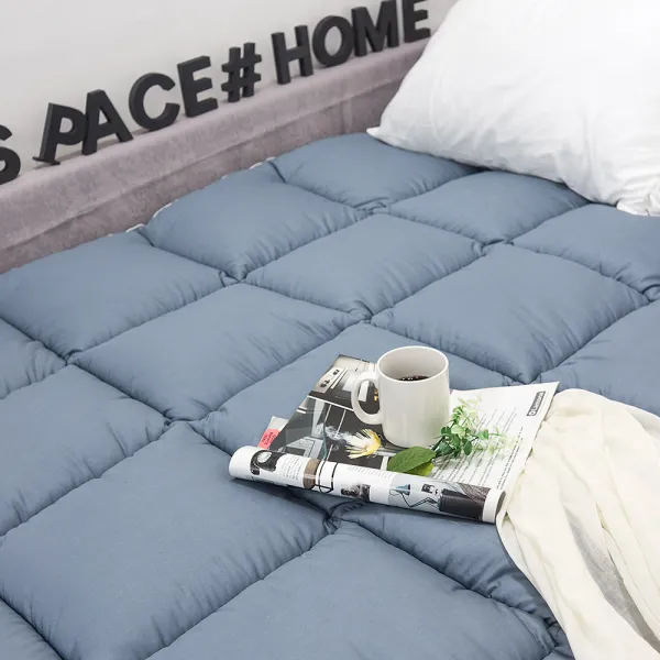 오뜨 스페이스샾 슬립케어 순면 숙면토퍼 블루