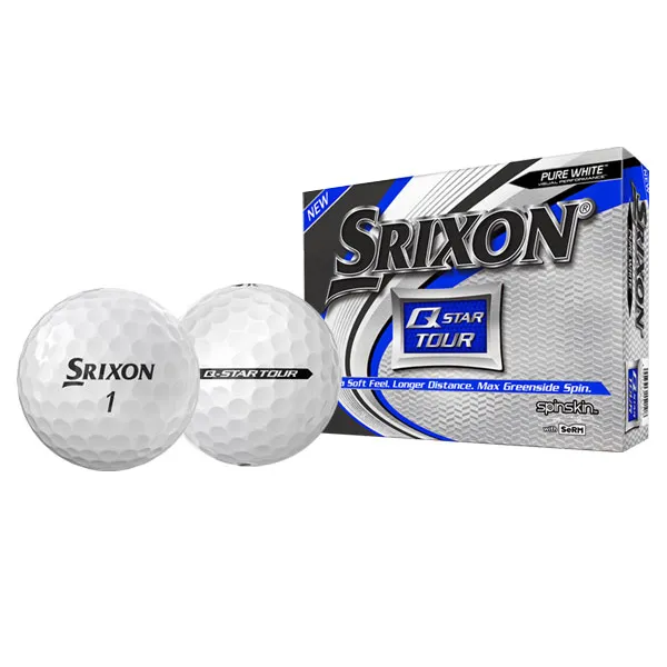 스릭슨 Q 스타 투어 골프공 3피스 43mm 12p 화이트 1개