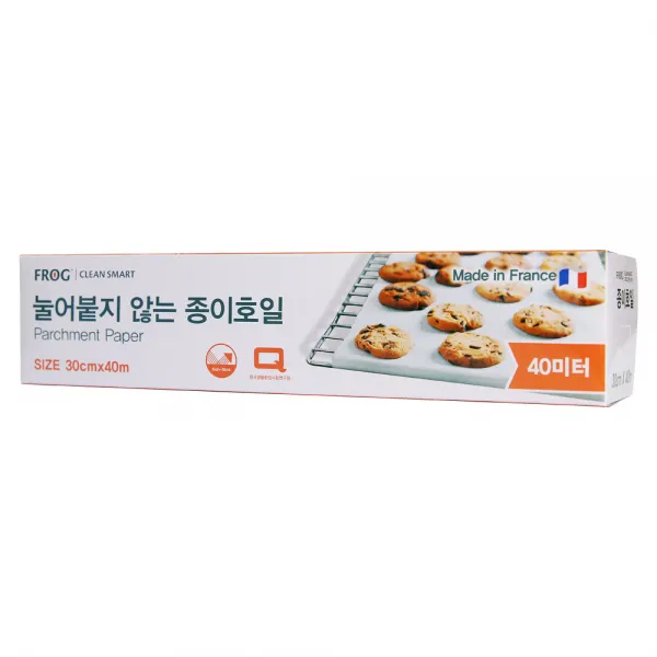 프로그 눌어붙지 않는 종이호일 30cm x 40m, 1개