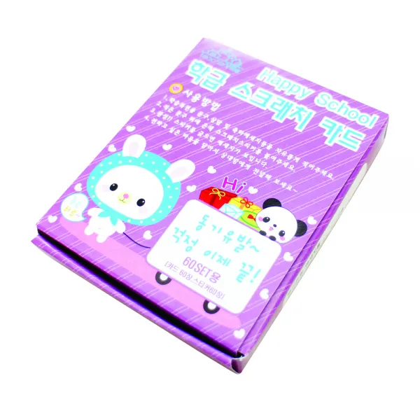 티처몰 학급용 스크래치 카트 60p, 혼합색상, 1세트