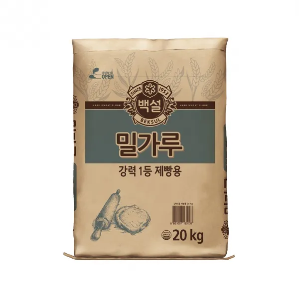백설 강력1등 제빵용 밀가루, 20kg, 1개