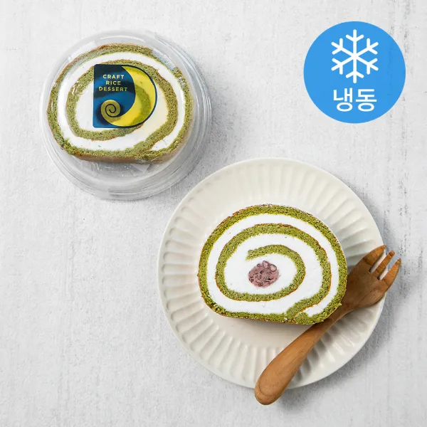 교토마차롤 조각 (냉동), 130g, 1개