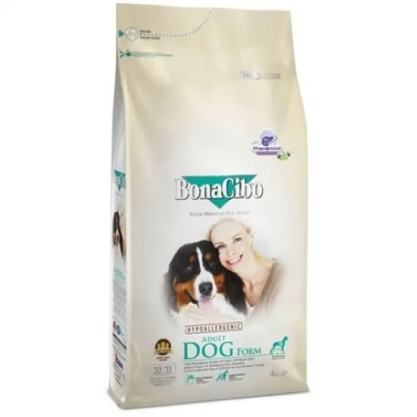 보나시보 시니어 다이어트 반려견 건식사료, 곡물, 4kg