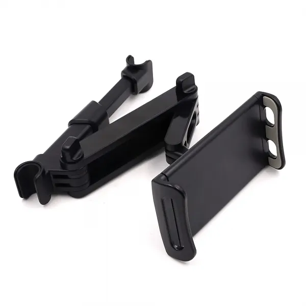 삼에스 자동차 뒷좌석 스마트폰 거치대 신축형 1개 블랙