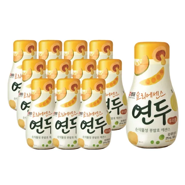 샘표 요리에센스 연두 우리콩, 320g, 12개