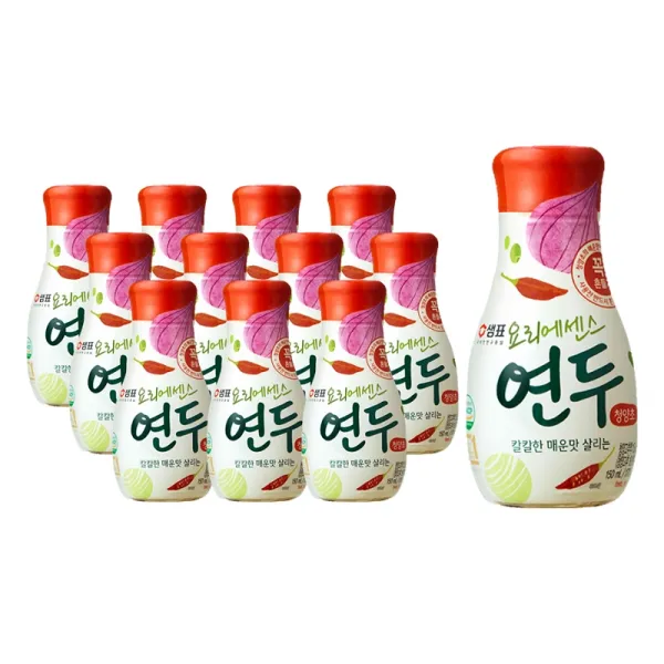 샘표 연두 청양초 액상조미료, 170g, 12개