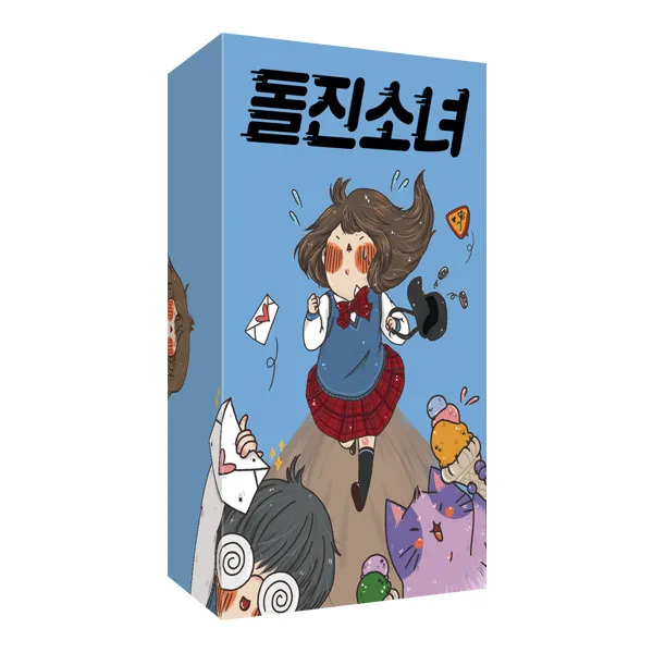 팝콘에듀 돌진소녀 보드게임, 혼합색상