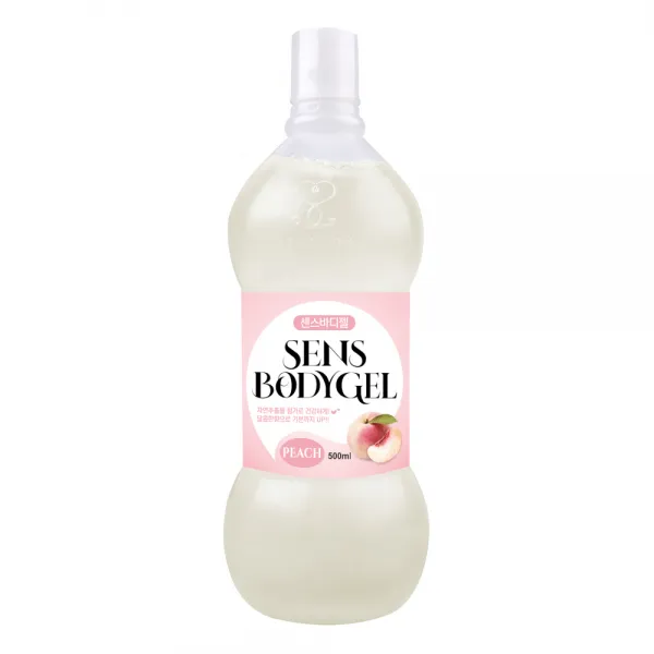 센스토이 센스 바디젤 복숭아 캡용기형, 500ml, 1개