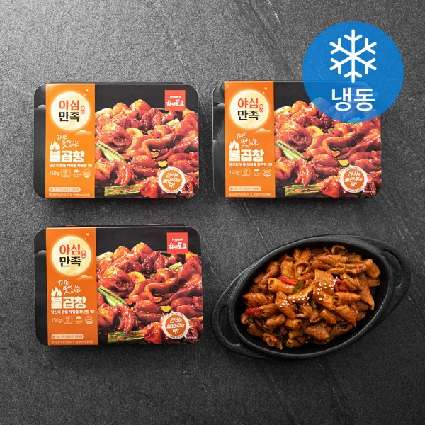하이포크 야심만족 불곱창 (냉동), 150g, 3개
