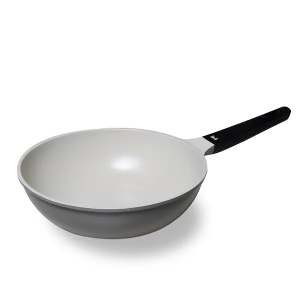 이키 슈퍼 IH 난스틱 테크놀로지 범용 세라믹 코팅 웍, 28cm, 1개