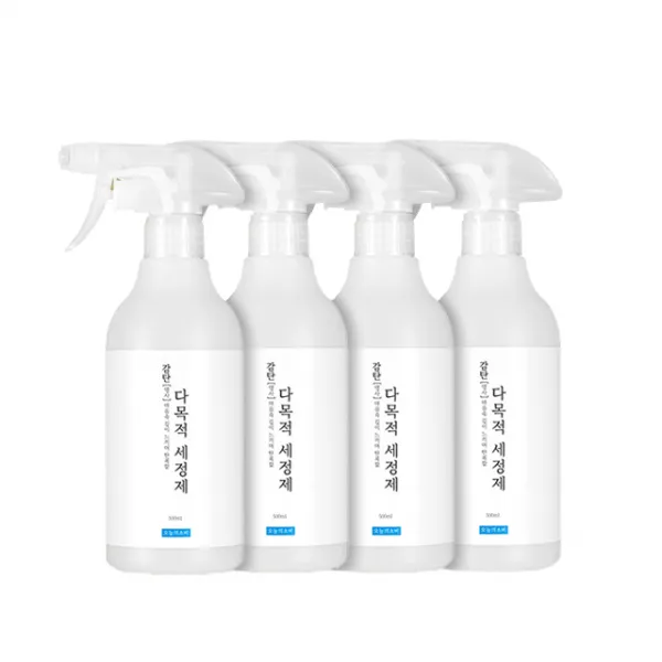 오늘의소비 감탄 다목적 세정제, 500ml, 4개