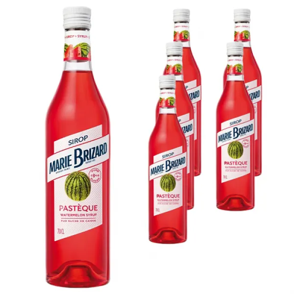마리브리자드 워터멜론 시럽, 700ml, 6개
