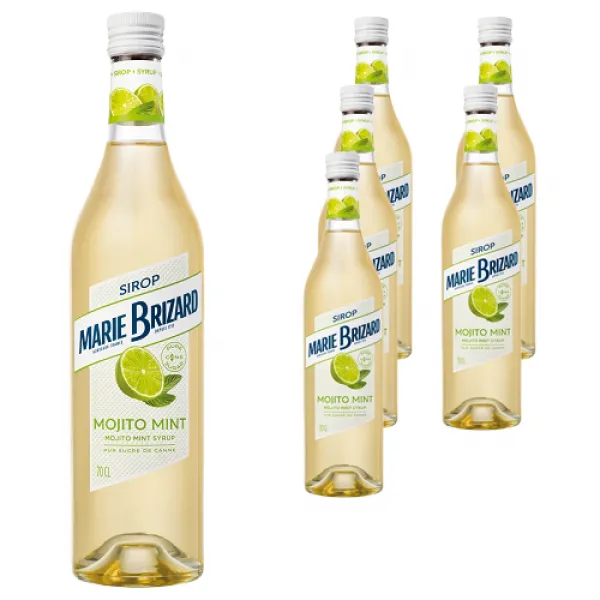 마리브리자드 모히또민트 시럽, 700ml, 6개
