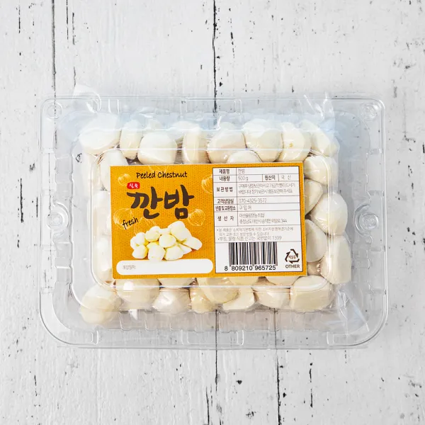 아산율림 실속 깐밤 500g 1봉