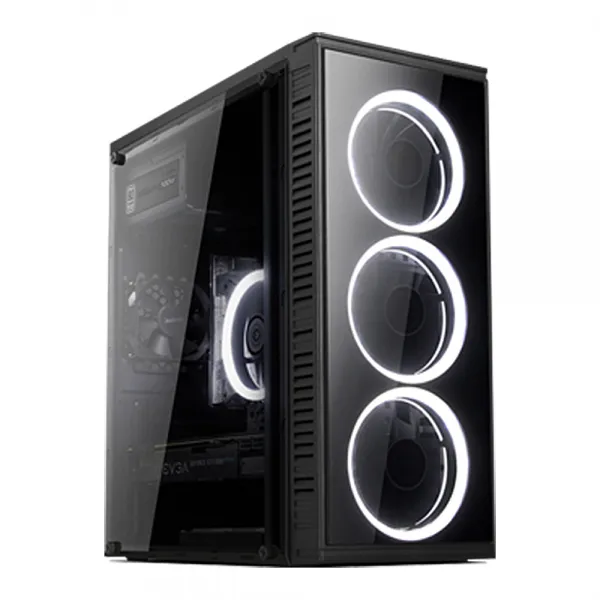 아싸컴 게임용 조립 PC AS-IM25V8 (라이젠5 3500 WIN미포함 DDR4 8GB SSD240GB RX570) + 게이밍 장패드 + 안티 바이러스 백신, 기본형